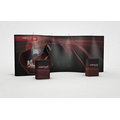 Premium 20' Straight-Curve-Straight All Graphic Pop-Up Display
